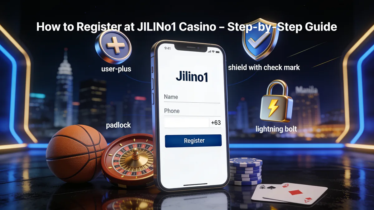 jilino1 in the Philippines — How to Register at JILINo1 Casino – Step-by-Step Guide